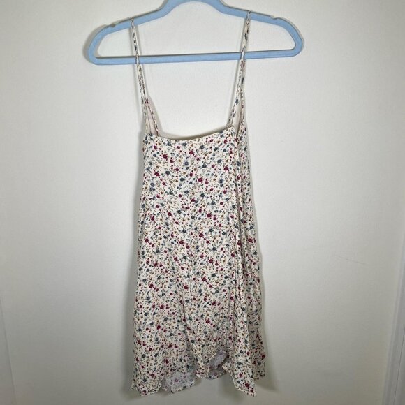 Sézane Daniella Wrap Mini Dress in Song of Summer Print - Picture 3 of 3